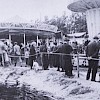 Das Münchner Volksfest 1940 auf der Zirkuswiese zwischen Splittergräben